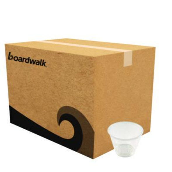 Souffle/Portion Cups, 5.5 Oz, Plastic, Translucent, 2,500/Carton