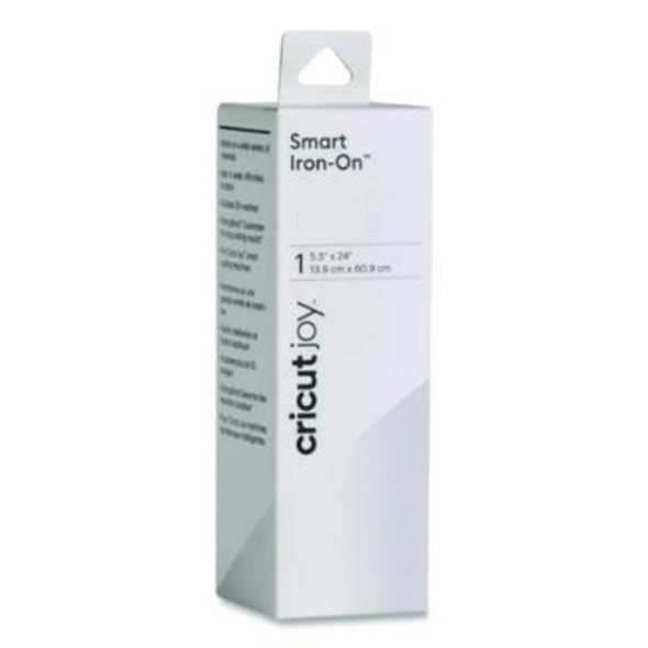 Smart Iron-On Material For Fabric, 5.5 x 24, White