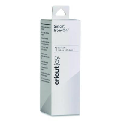Smart Iron-On Material For Fabric, 5.5 x 24, White