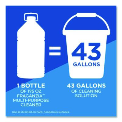 Cloroxpro Fraganzia Multi-Purpose Cleaner, Spring Scent, 175 Oz Bottle, 3/Carton