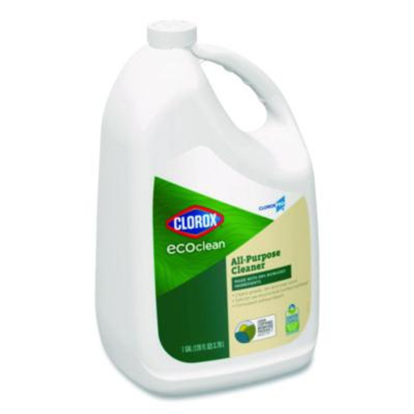 Clorox Pro Ecoclean All-Purpose Cleaner, Refill, Unscented, 128 Oz Bottle, 4/Carton