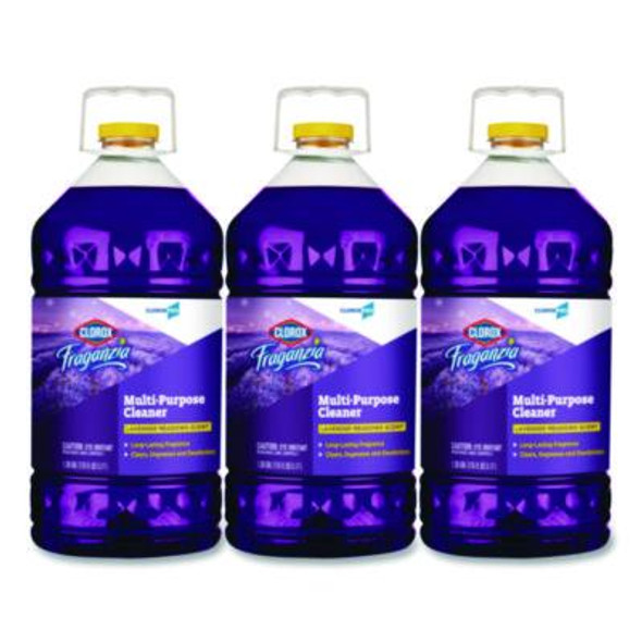 Cloroxpro Fraganzia Multi-Purpose Cleaner, Lavender Meadows Scent, 175 Oz Bottle, 3/Carton