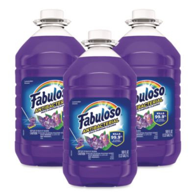 Antibacterial Multi-Purpose Cleaner, Lavender Scent, 169 Oz Bottle, 3/Carton