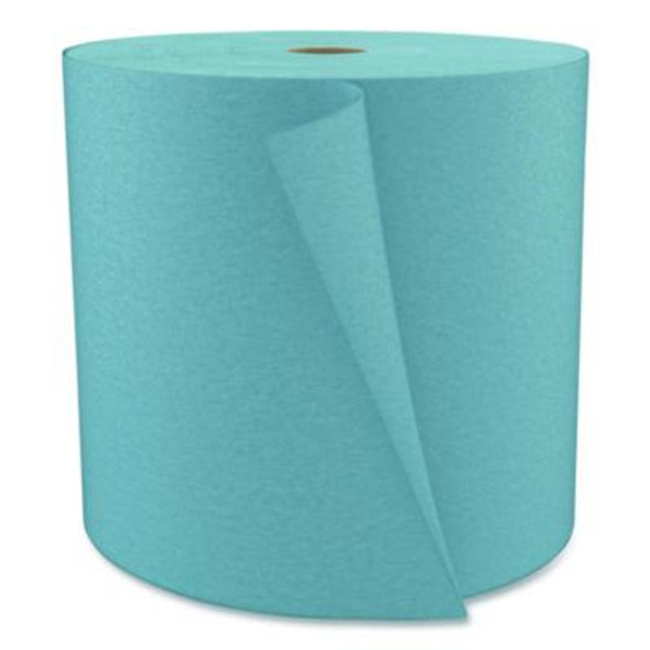 Tuff-Job Spunlace Towels, Blue, Jumbo Roll, 12 X 13, 955/Roll
