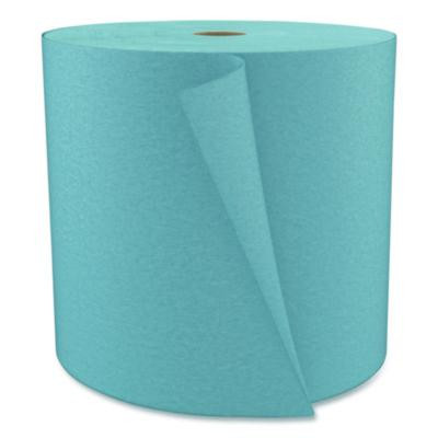 Tuff-Job Spunlace Towels, Blue, Jumbo Roll, 12 X 13, 955/Roll