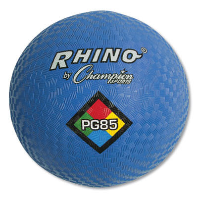 Playground Ball, 8.5" Diameter, Blue