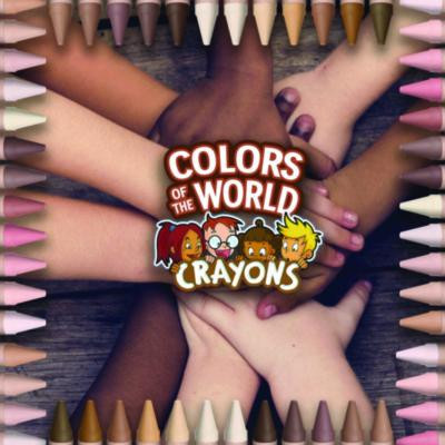 Colors Of The World Crayons, Regular Size, 0.31" x 3.63", 24 Assorted Colors, 24/Pack