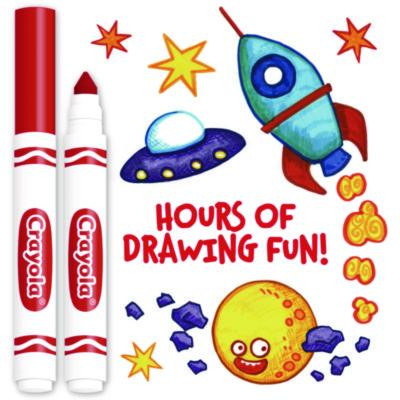 Bulk Broad Line Marker, Broad Bullet Tip, Red, 12/Box