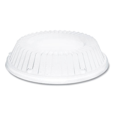 Dome Covers, Fit 6" Disposable Plates And 10 Oz To 12 Oz Disposable Bowls, Clear, Plastic, 1,000/Carton