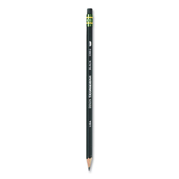 Pencils, Hb (#2), Black Lead, Black Barrel, Dozen