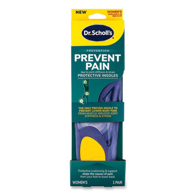 Prevent Pain Protective Insoles For Women, Women's Sizes 6 To 10, Purple