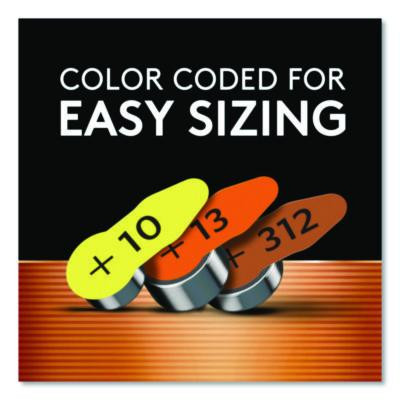 Hearing Aid Battery, #312, 16/Pack