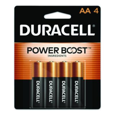 Power Boost Coppertop Alkaline Aa Batteries, 4/Pack