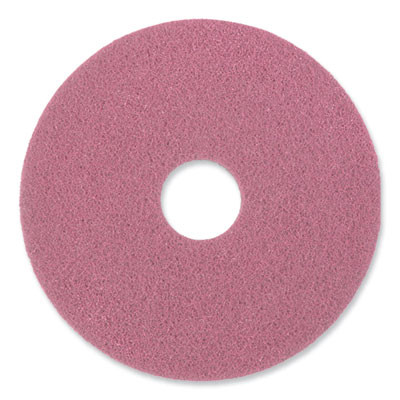 Twister Floor Pad, 20" Diameter, Pink, 2/Carton