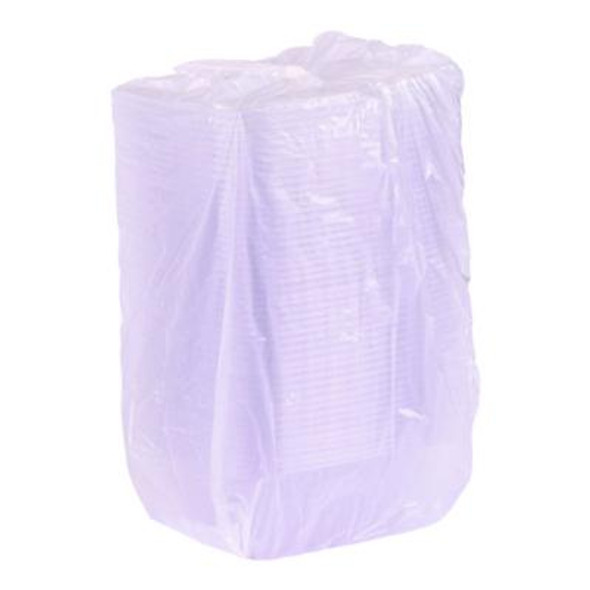 Renewable And Compostable Rectangular Deli Containers, 32 Oz, 7.5 x 6.5 x 3, Clear, Plastic, 50/Pack, 4 Packs/Carton