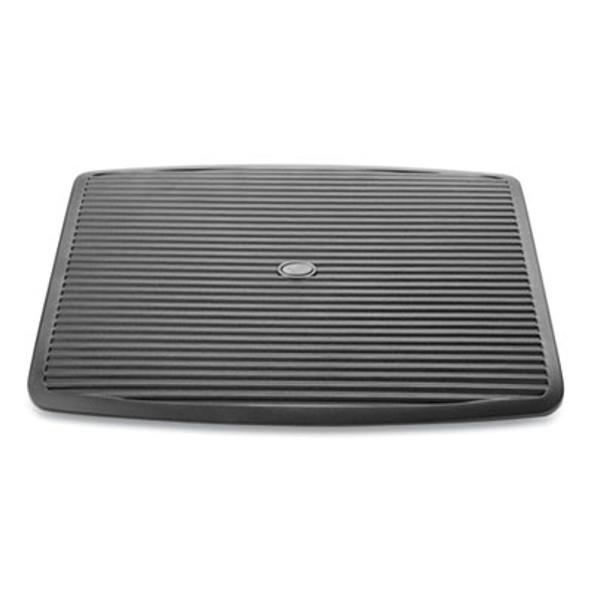 Adjustable Height Ergonomic Footrest, 17.62w x 14d x 3.75h, Black