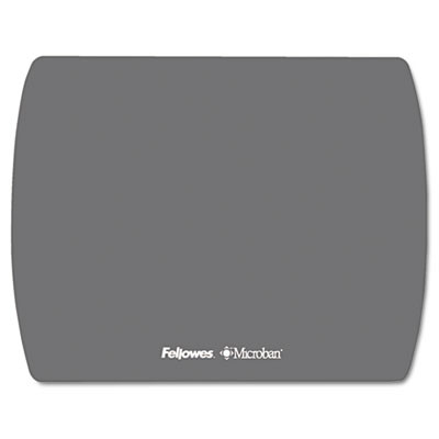 Ultra Thin Mouse Pad With Microban Protection, 9 x 7, Graphite