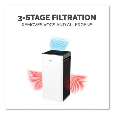 Aeramax Sv Air Purifier, 1,500 Sq Ft Room Capacity, White/Black