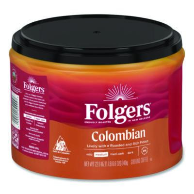 100% Columbian Coffee, 22.6 Oz Canister