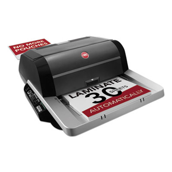 Foton 30 Automated Pouch-Free Laminator, Two Rollers, 1" Max Document Width, 5 Mil Max Document Thickness