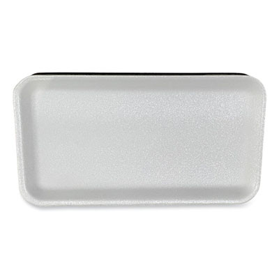 Meat Trays, #10S, 10.93 x 5.75 x 0.63, White, Foam, 500/Carton