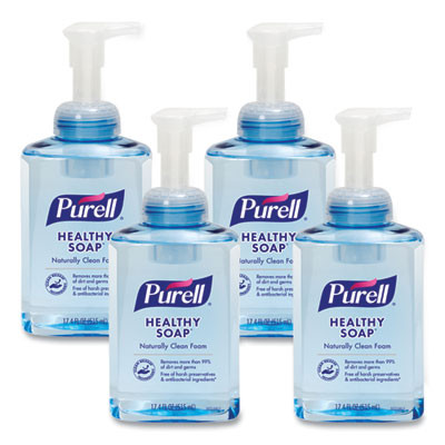 Clean Release Technology Healthy Soap Naturally Clean Foam, Citrus Scent, 515 Ml, 4/Carton