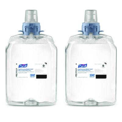 Food Processing Healthy Soap Bak E2 Antimicrobial Foam Refill, For Fmx-20 Dispensers, Fragrance-Free, 2,000 Ml, 2/Carton