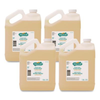 Antibacterial Lotion Soap, Light Scent, 1 Gal, 4/Carton
