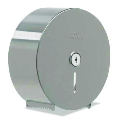 Stainless Steel Jumbo Roll Tissue Dispenser, 10.75 X 4.44 X 10.75, Stainless Steel