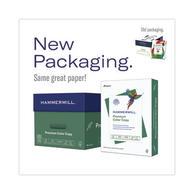 Premium Color Copy Print Paper, 100 Bright, 28 Lb Bond Weight, 8.5 x 14, Photo White, 500/Ream