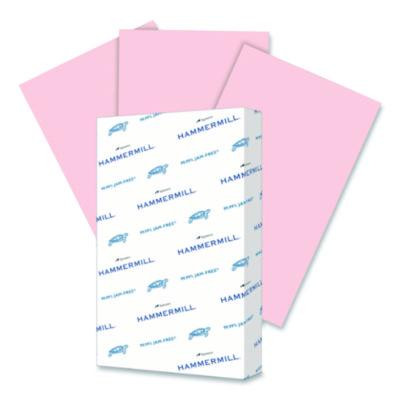 Fore Multipurpose Print Paper, 20 Lb Bond Weight, 8.5 x 14, Pink, 500/Ream