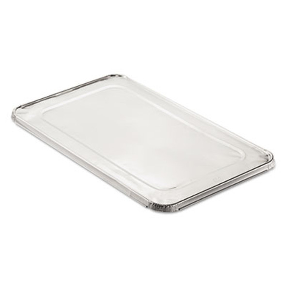 Steam Pan Foil Lids, Fits Full-Size Pan, 40 Gauge, 12.88 x 20.81, 50/Carton