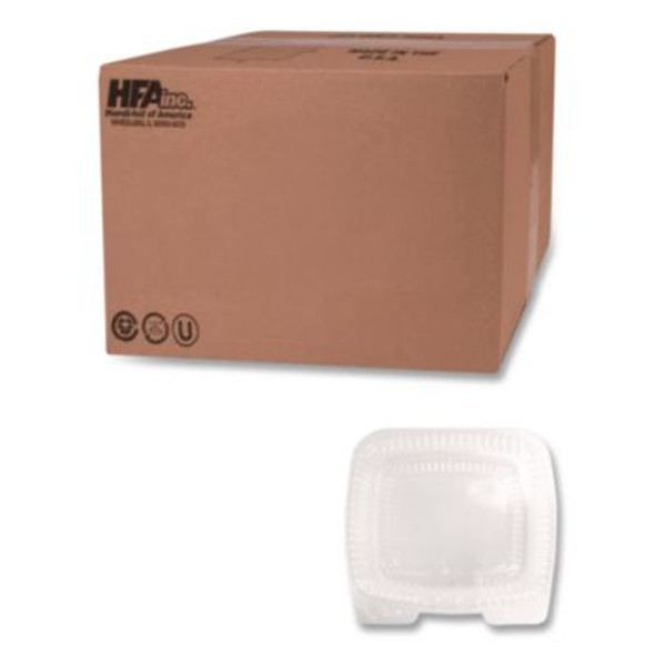 Handi-Lock Single Compartment Food Container, 60 Oz, 8.63 x 3 x 9, Clear, Plastic, 200/Carton