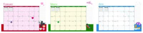 Seasonal Monthly Planner, Illustrated Seasons Artwork, 10 x 7, Light Blue Cover, 12-Month (Jan To Dec): 2026