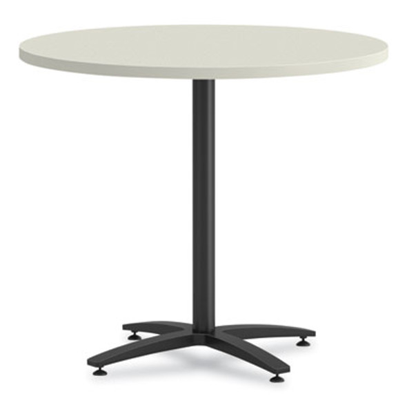 Between Round Table Top, 36" Diameter, Silver Mesh