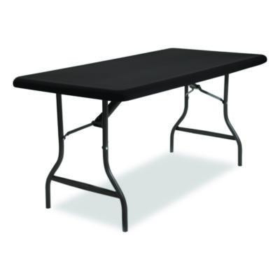 Igear Fabric Table Top Cap Cover, Polyester/Spandex, 30" x 72", Black
