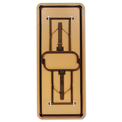 Officeworks Commercial Wood-Laminate Folding Table, Rectangular, 60" x 30" x 29", Oak