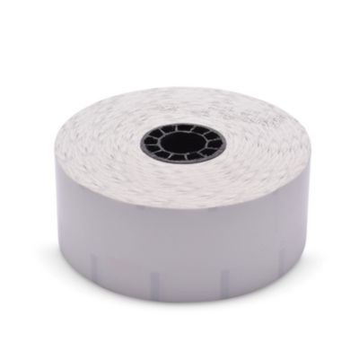 Sticky Media, 1.57" x 375 Ft, White, 12 Rolls/Carton