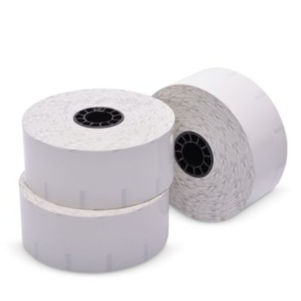 Sticky Media, 2.28" x 270 Ft, White, 12 Rolls/Carton