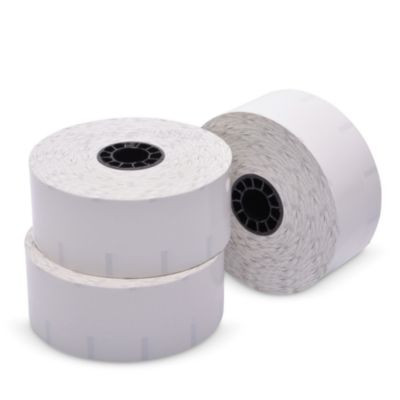 Sticky Media, 2.28" x 270 Ft, White, 12 Rolls/Carton