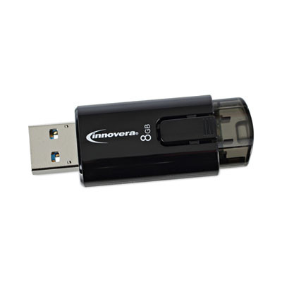 Usb 3.0 Flash Drive, 8 Gb, 3/Pack
