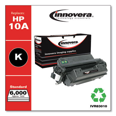 Remanufactured Black Toner, Replacement For 10A (Q2610A), 6,000 Page-Yield