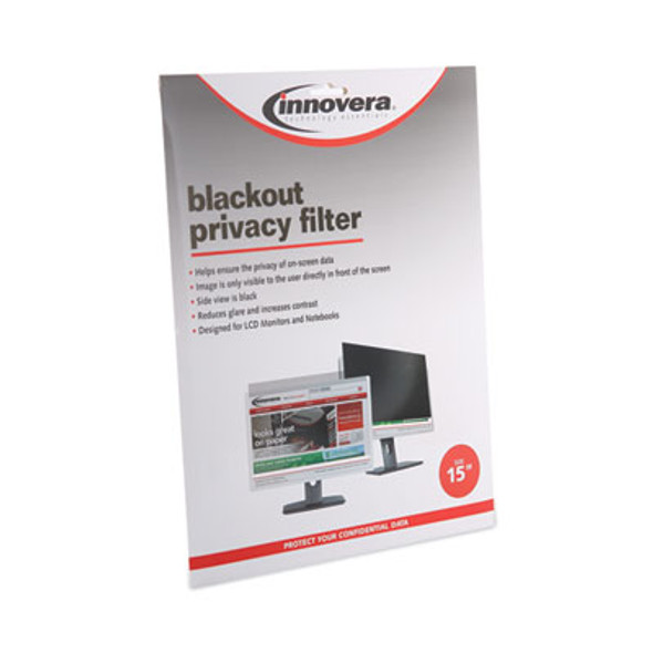 Blackout Privacy Filter For 15" Flat Panel Monitor/Laptop