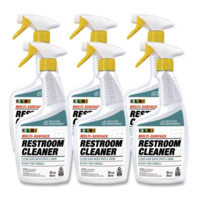 Restroom Cleaner, 32 Oz Pump Spray, 6/Carton