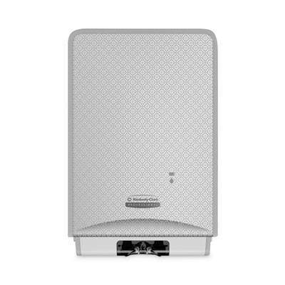 Icon Automatic Soap And Sanitizer Dispenser, 1.2 L, 8.06 x 14.18 x 4.75, Silver Mosaic