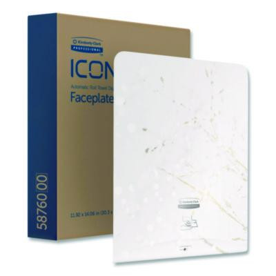 Icon Faceplate For Automatic Roll Towel Dispenser, 18.12 x 15.62 x 12.87, Cherry Blossom