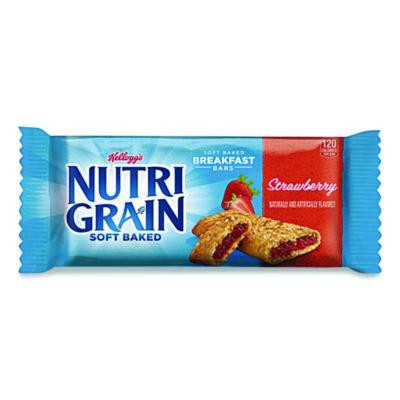 Nutri-Grain Soft Baked Breakfast Bars, Strawberry, 1.3 Oz, 8/Box