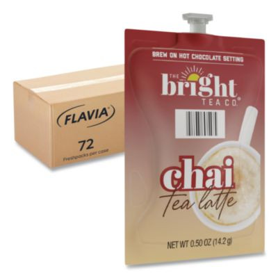 The Bright Tea Co. Chai Tea Latte Freshpack, 72/Carton