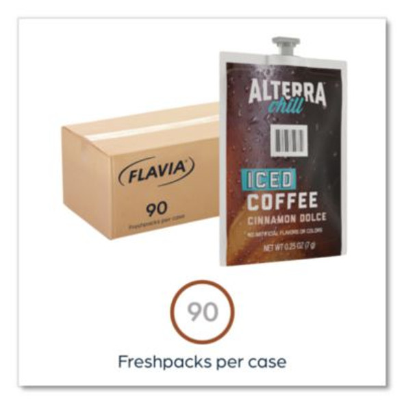 Alterra Cinnamon Dolce Iced Coffee Freshpack, 90/Carton