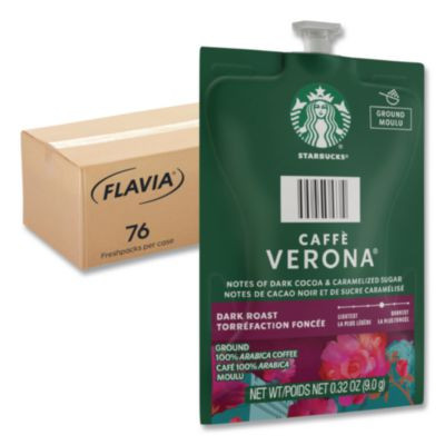 Starbucks Caffe Verona Coffee Freshpack, 76/Carton